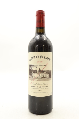 (1) 2000 Chateau Picque Caillou, Pessac-Leognan