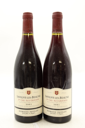 (2) 2001 Domaine Jean-Marc & Hugues Pavelot Aux Gravains, Savigny-les-Beaune Premier Cru