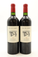 (2) 2002 Chateau Roc de Cambes, Cotes de Bourg [JR16.5]