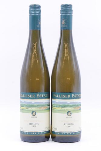 (2) 2001 Palliser Estate Riesling, Martinborough