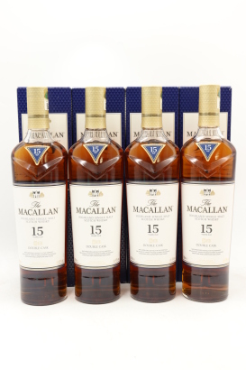 (3) The Macallan Double Cask 15 Year Old Single Malt Scotch Whisky, 43% ABV