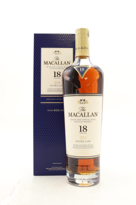 (1) The Macallan 18 Year Old Double Cask Single Malt Whisky, 43% ABV