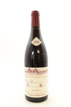 (1) 2000 Domaine Michel Gros Clos des Reas, Vosne-Romanee Premier Cru [JR17]