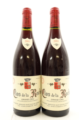 (2) 2001 Domaine Armand Rousseau Pere et Fils Clos de la Roche Grand Cru, Cote de Nuits