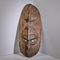 A Decorative Carved Mask, Papua New Guinea