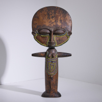 An Ashanti Akua'ba Fertility Doll, Ghana