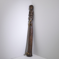 A Wood Carved Trumpet, Demographic Republic of Congo