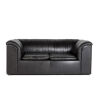 A Treco Two-Seater Leather Sofa