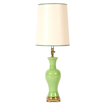 An Ovoid Green Lamp