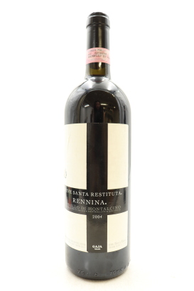 (1) 2004 Gaja Pieve Santa Restituta 'Rennina', Brunello di Montalcino DOCG [JR16.5] [WE95]