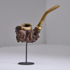 A Finely Carved Wooden Tobacco Pipe by Thomas Heberley - 6