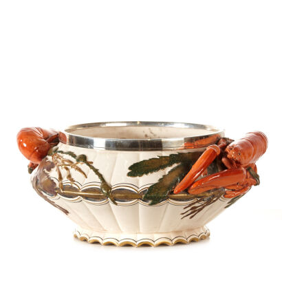 A Moore Brothers Lobster Pot Salad Bowl 