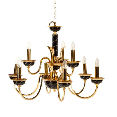 A Hollywood Regency Style Chandelier