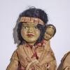 A Pair of Dolls in Traditional Maori Clothing - 3