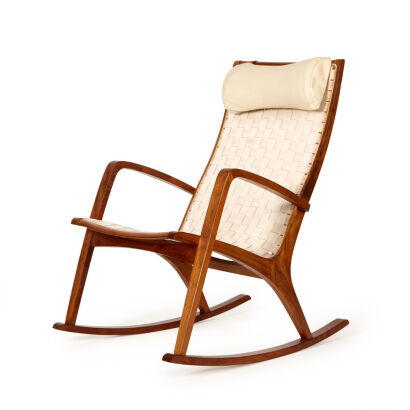 A Hanz Olsen for CS Møbler Rocking Chair