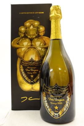 (1) 2004 Dom Perignon Brut Creator Edition by Jeff Koons, Champagne (GB)