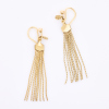 Gold Filled, 5cm Drop Tassel Earrings