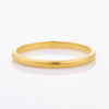 22ct Yellow Gold, 1.8mm Plain Wide Band, Size O 1/2