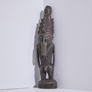 A Small Carved Sepik Figure, Papua New Guinea