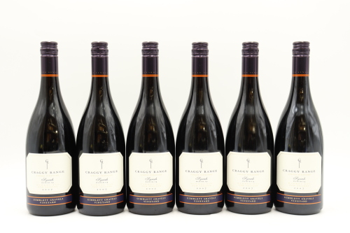 (6) 2007 Craggy Range Single Vineyard Syrah Block 14, Gimblett Gravels