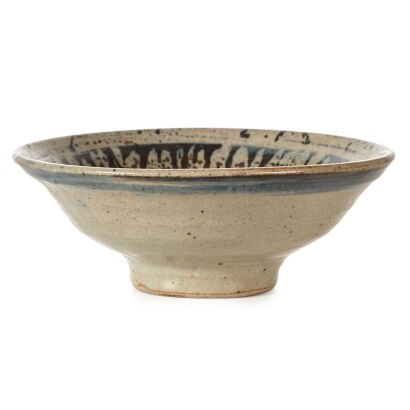 A Mirek Smisek Circular Footed Bowl 