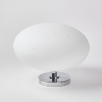 A Frosted Glass Ceiling Mounted Pendant