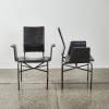 A Pair Of Ross Little Armchairs For Matteo Grassi C1980 - 2