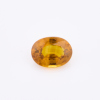 A Loose, 1.27ct Oval Cut Yellowish Orange Sapphire