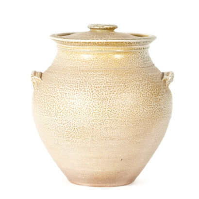 A Large Barry Brickell Salt Glaze Crock