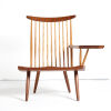 A George Nakashima (1905 -1990) Lounge Chair with Free Form Arm - 5