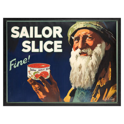 A Vintage Sailor Slice Poster