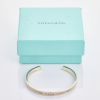 Tiffany & Co, Silver 1837 Open Bangle with Box - 2