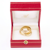 18ct Tri-Colour, Le Must de Cartier Trinity Ring, Size L - 2