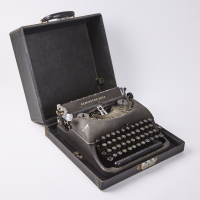 A Vintage Remington Rand Typewriter