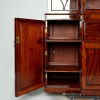 A Georgian Flame Mahogany Breakfront Bookcase - 6