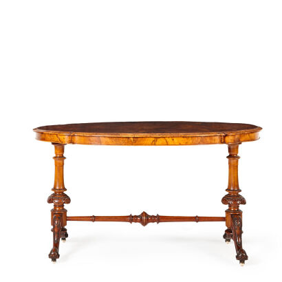 A Victorian Walnut Occasional Table 