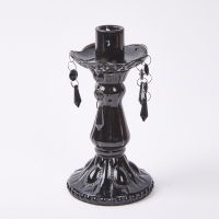 An Ornate Ceramic Candelabra