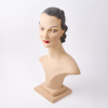 An Early-Mid 20th Century Hand Painted Mannequin Bust Figurine - 2