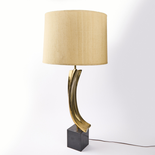 A Brass Lamp By Laurel Lamp Company C.1970