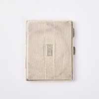 A Sterling Silver Cigarette Case