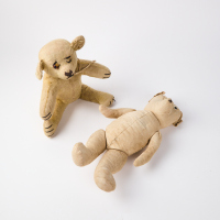 A Pair Of Antique Teddy Bears