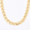 14ct Yellow Gold, 44cm Fancy Link Necklace