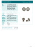 18ct White Gold, Modern, 1.00ct Diamond Cluster Earrings - 2