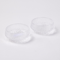 A Pair Of Glass Dishes By Wairkkala Ultima Thule For Iittala Finland