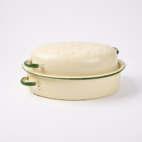 A Retro Enamel Oven Dish