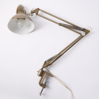 A Vintage Desk Mounted Blanch Engineering Anglepoise Lamp