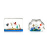 A Murano Paperweight and Aquarium 