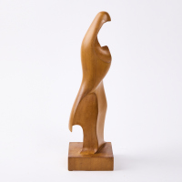 A Marina Nunez Del Pradi Style Mid century Wooden Sculpture