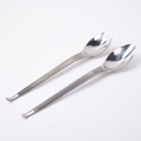 A Pair Of Asdes Austria Patented Salad Servers