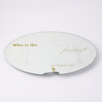 A Vintage Whos The Fairest Of Them All Mirror